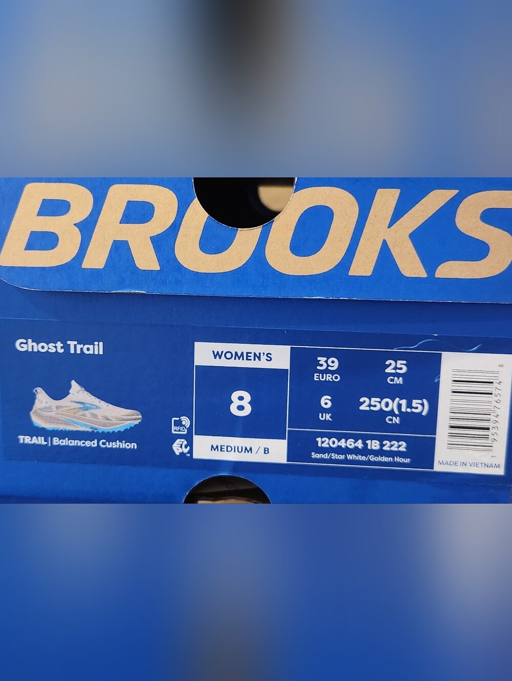 Brooks Ghost Trail Running Shoes Womens Size 8 - Picture 2 of 10